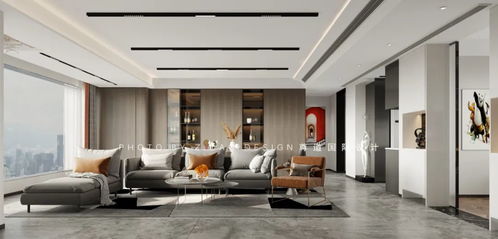 合肥 都會1907 現代風家居設計,三代同堂三房改四房,客餐廳一體